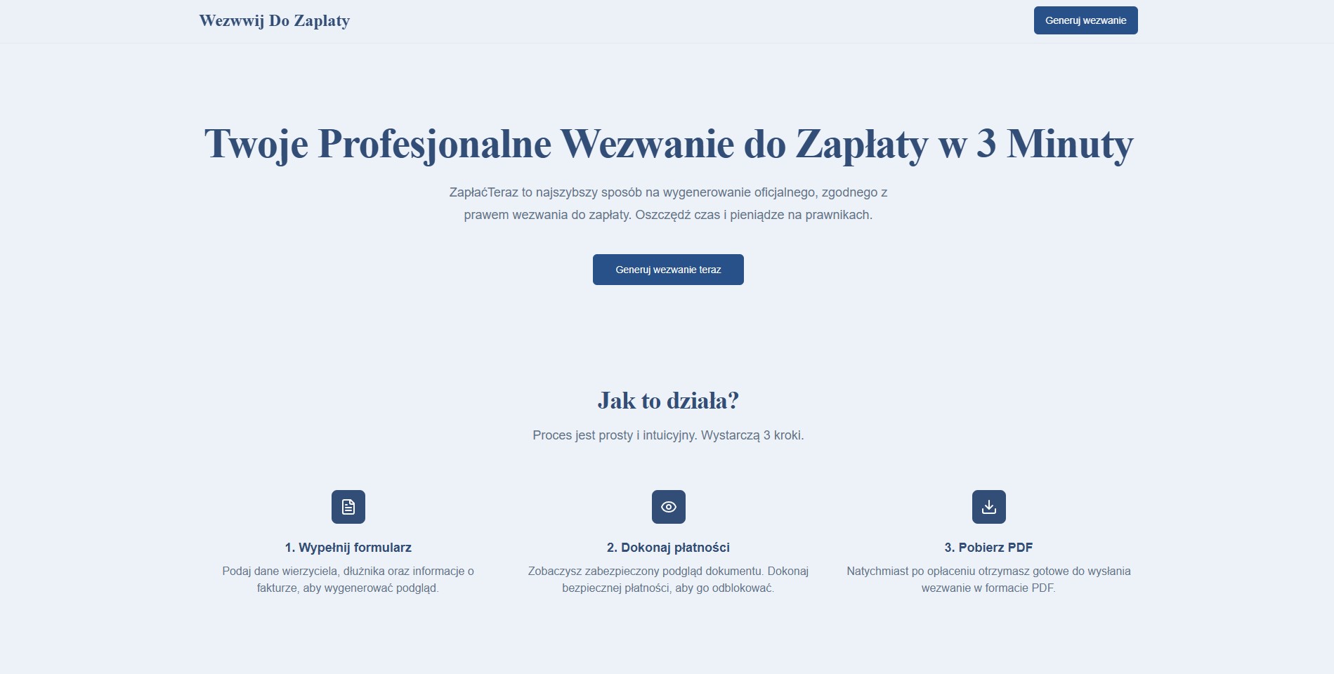 Wezwij do zapłaty